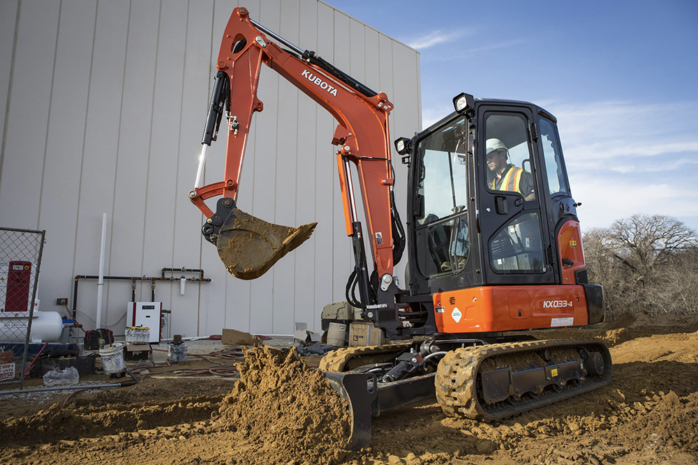 Kubota KX033-4 Compact Excavator Specs & Price | Coleman Equipment